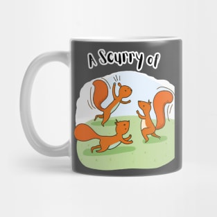 A Scurry of Squirrels Mug